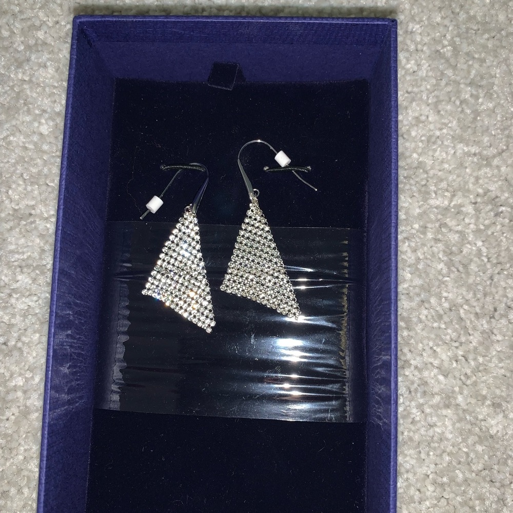 Swarovski earrings perfect for wedding